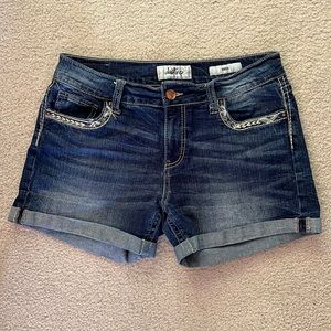 Daytrip Virgo cuffed jean shorts | Size 30
